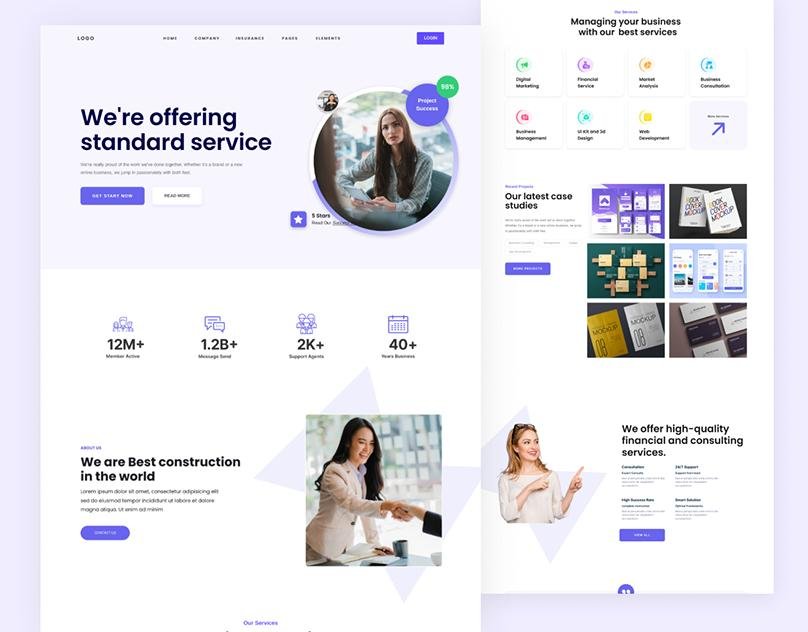 HTML Landing Page