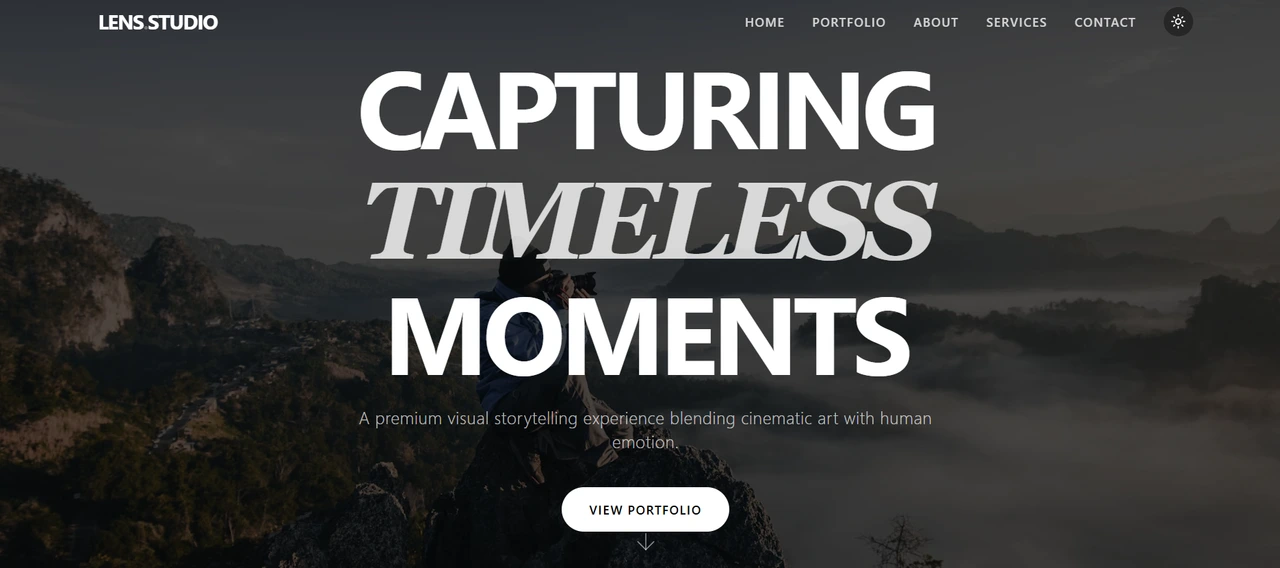 Premium Photography Portfolio